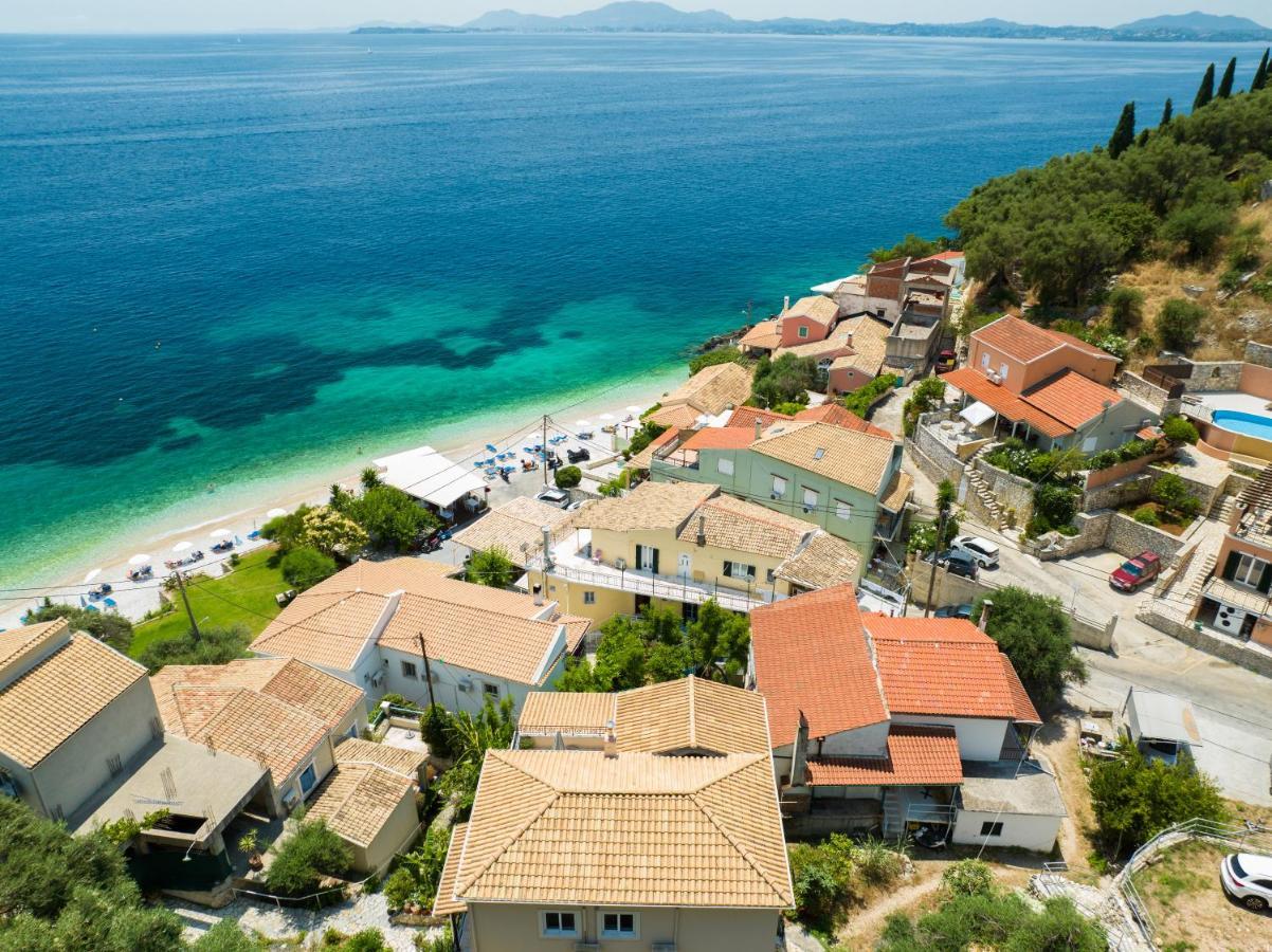 Beach Villa Aetos Kaminaki Nissaki Nisaki  Eksteriør billede
